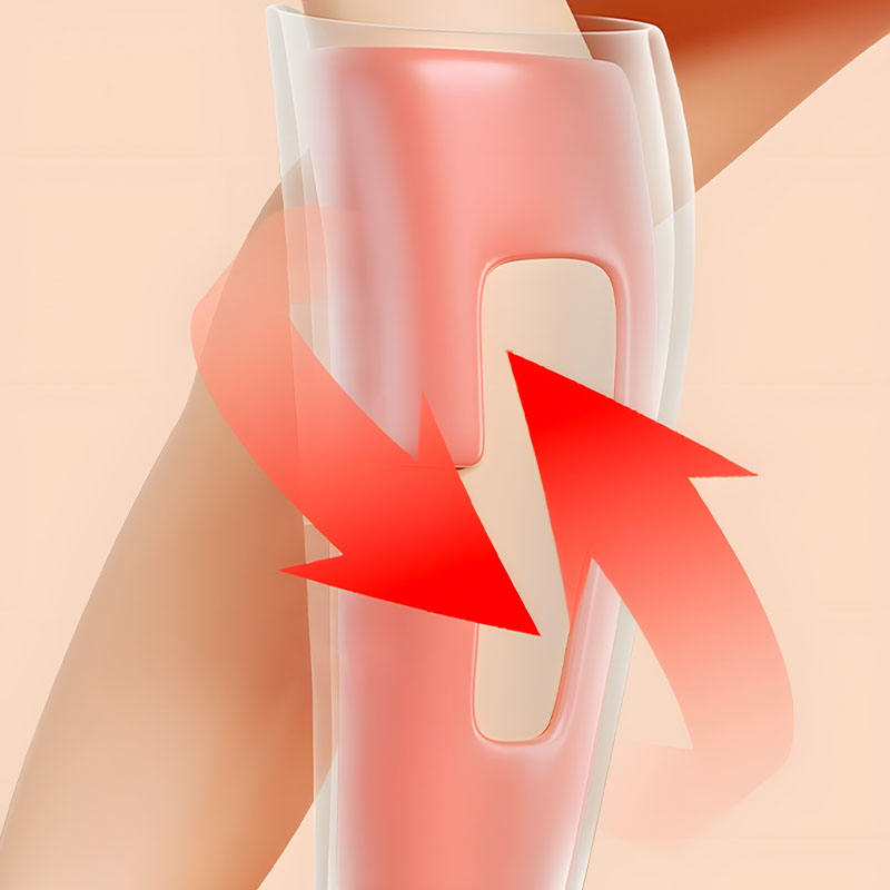 Bandage Massage pour Jambes avec Chaleur et Pression d’Air